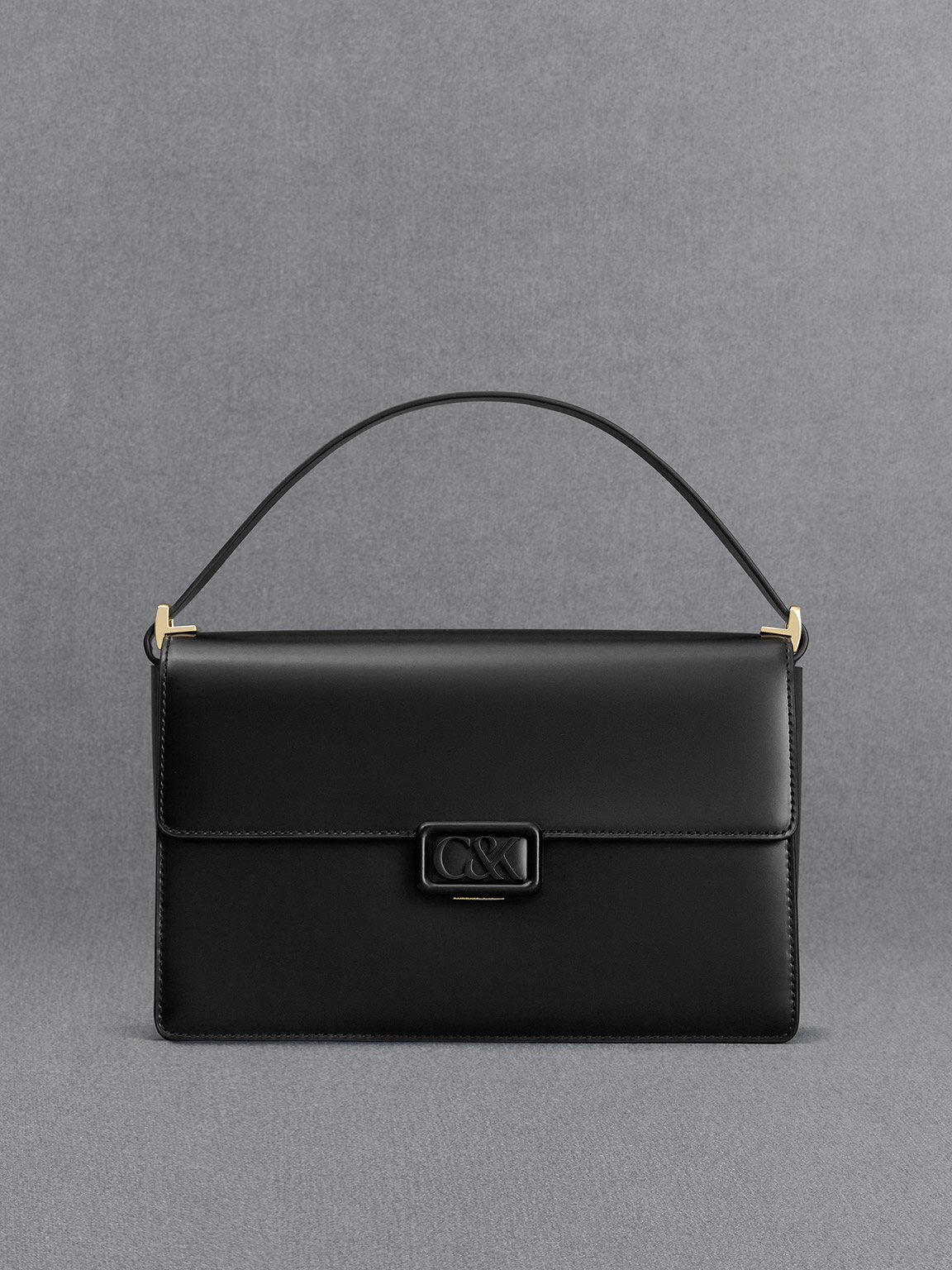 Leather Shoulder Bag CHARLES KEITH