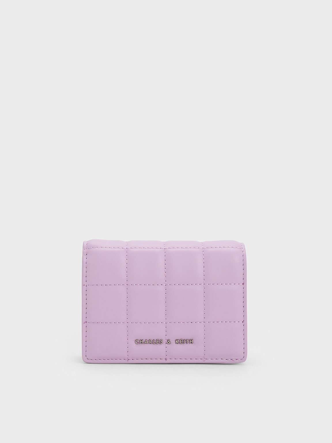 Lilac Cassia Quilted Mini Wallet CHARLES KEITH