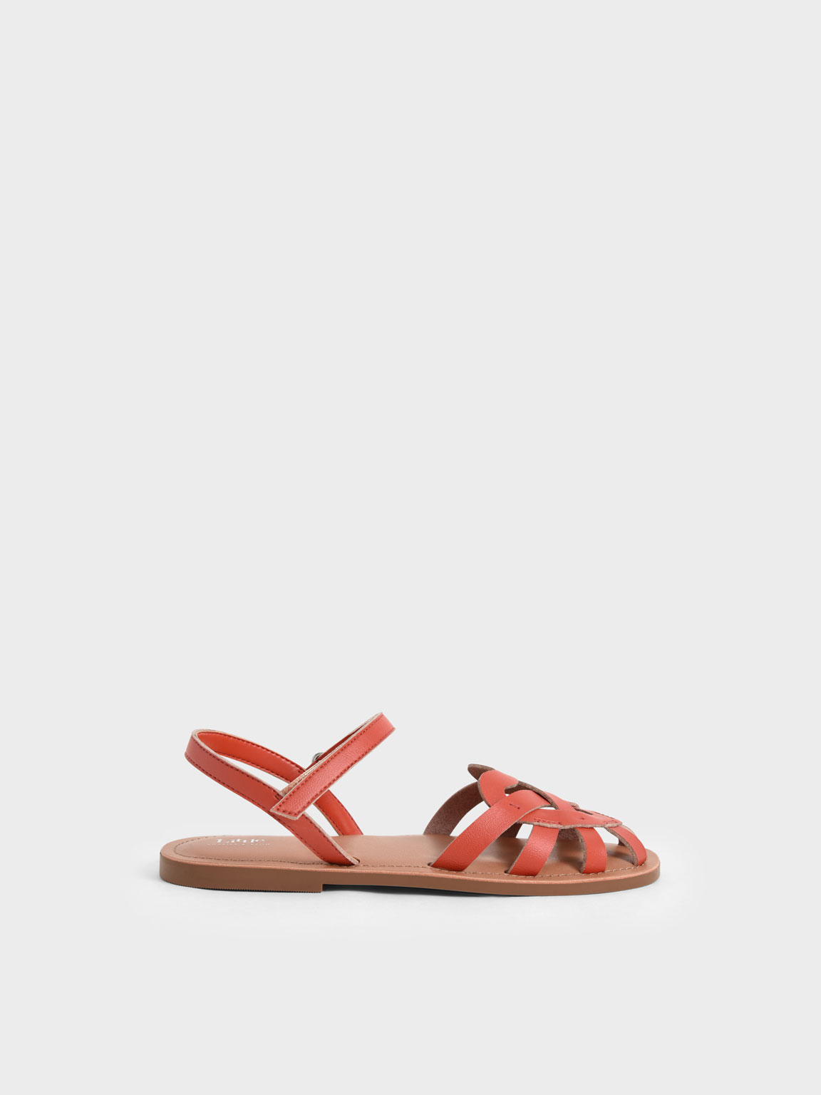 Red best sale orange sandals