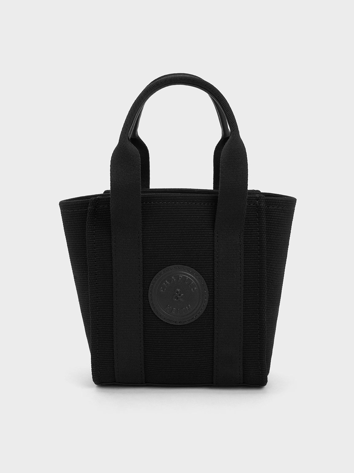 Small canvas tote bags with online zipper