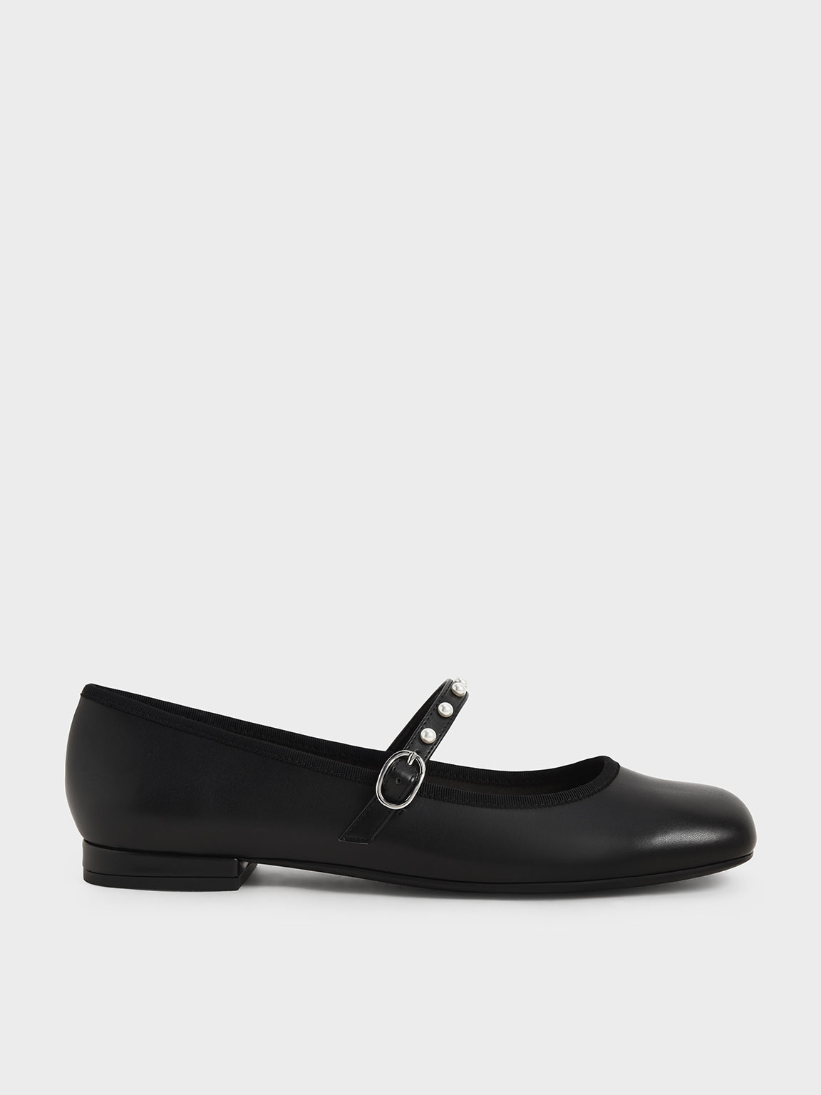 Black mary 2025 jane flat shoes