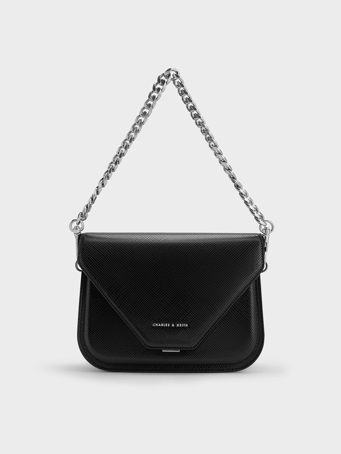 Charles & keith classic clearance front flap crossbody bag