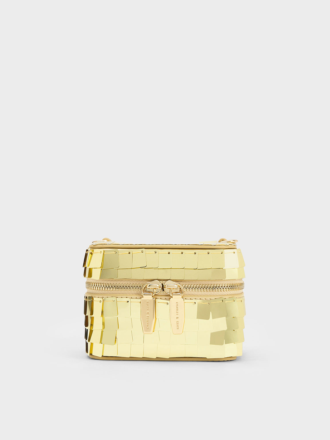 Charles and sale keith gold bag