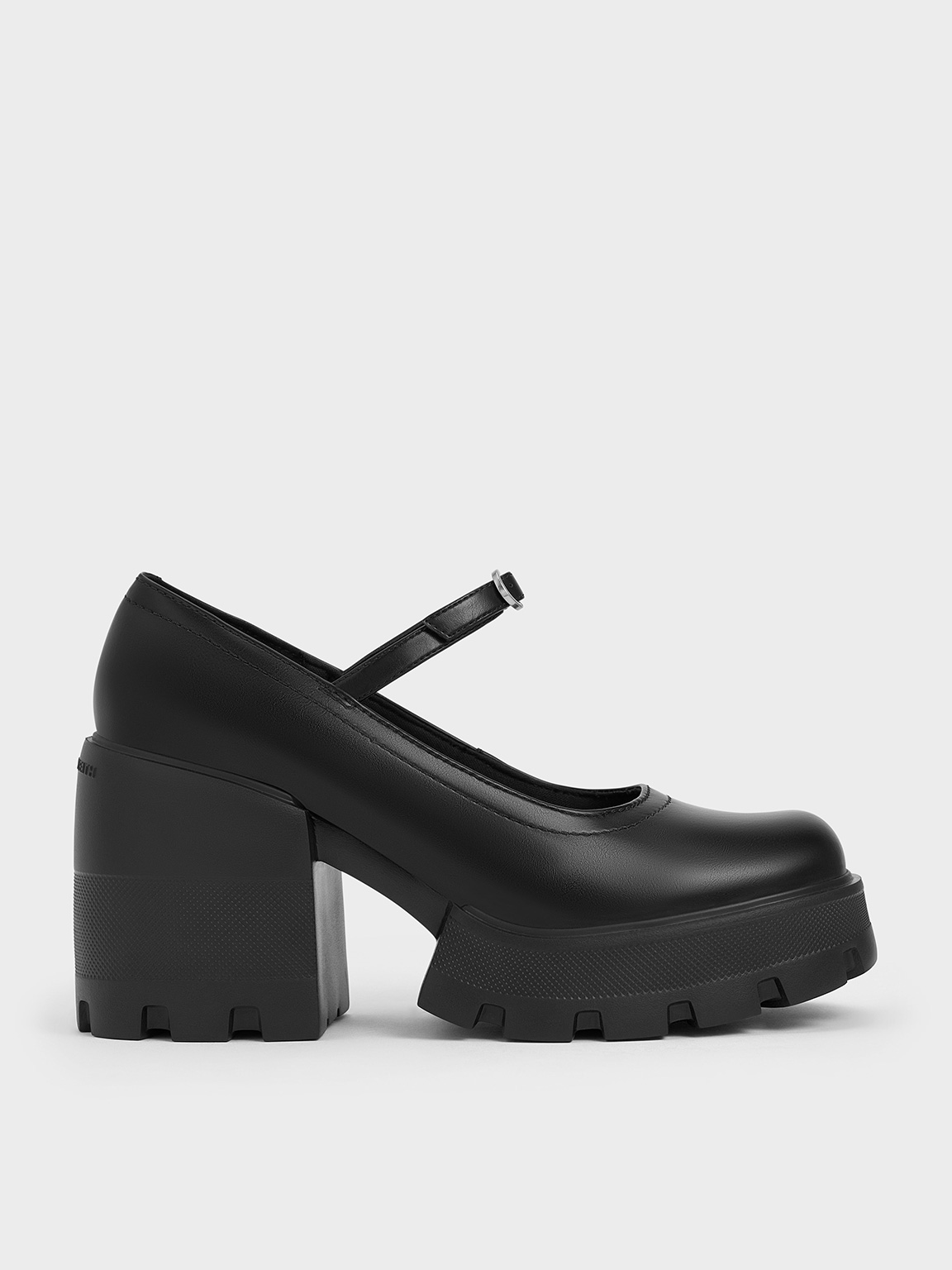 Black platform mary jane heels on sale