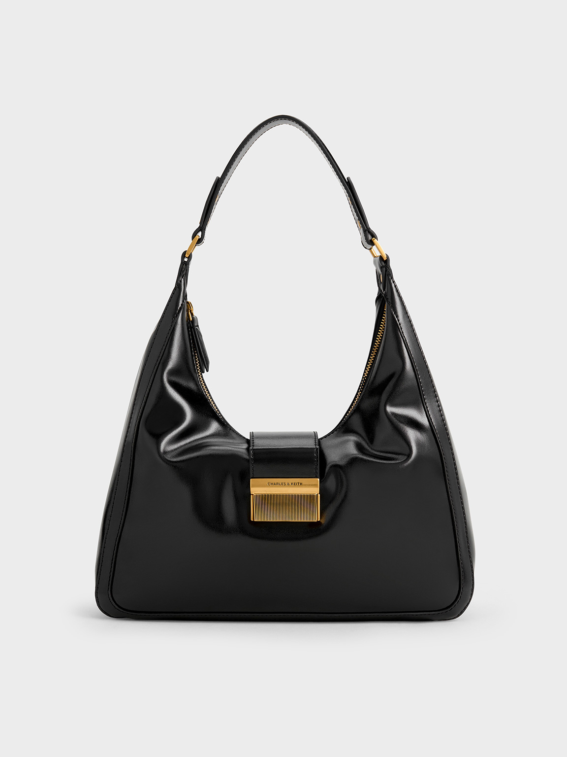 Charlot Hobo Tasche in Schwarz CHARLES KEITH DE